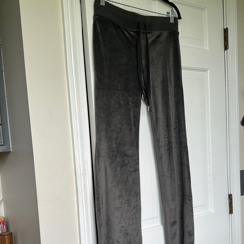 New Aerie Gray Velour Lounge Pants